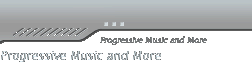 Progressive Music and More: Welcome to the online store